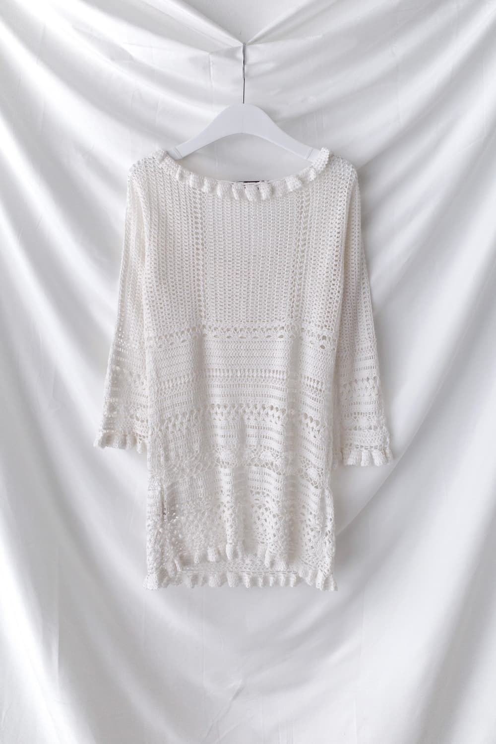 novespazio) crochet frill long knit 상품이미지2