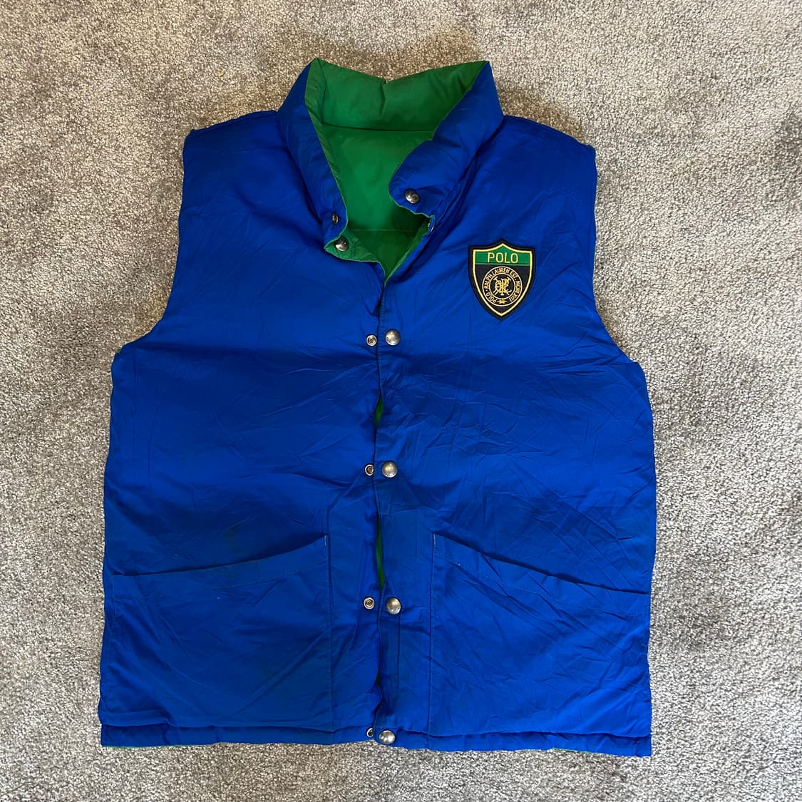 폴로 랄프로렌 리버시블 패딩 조끼 상품이미지2