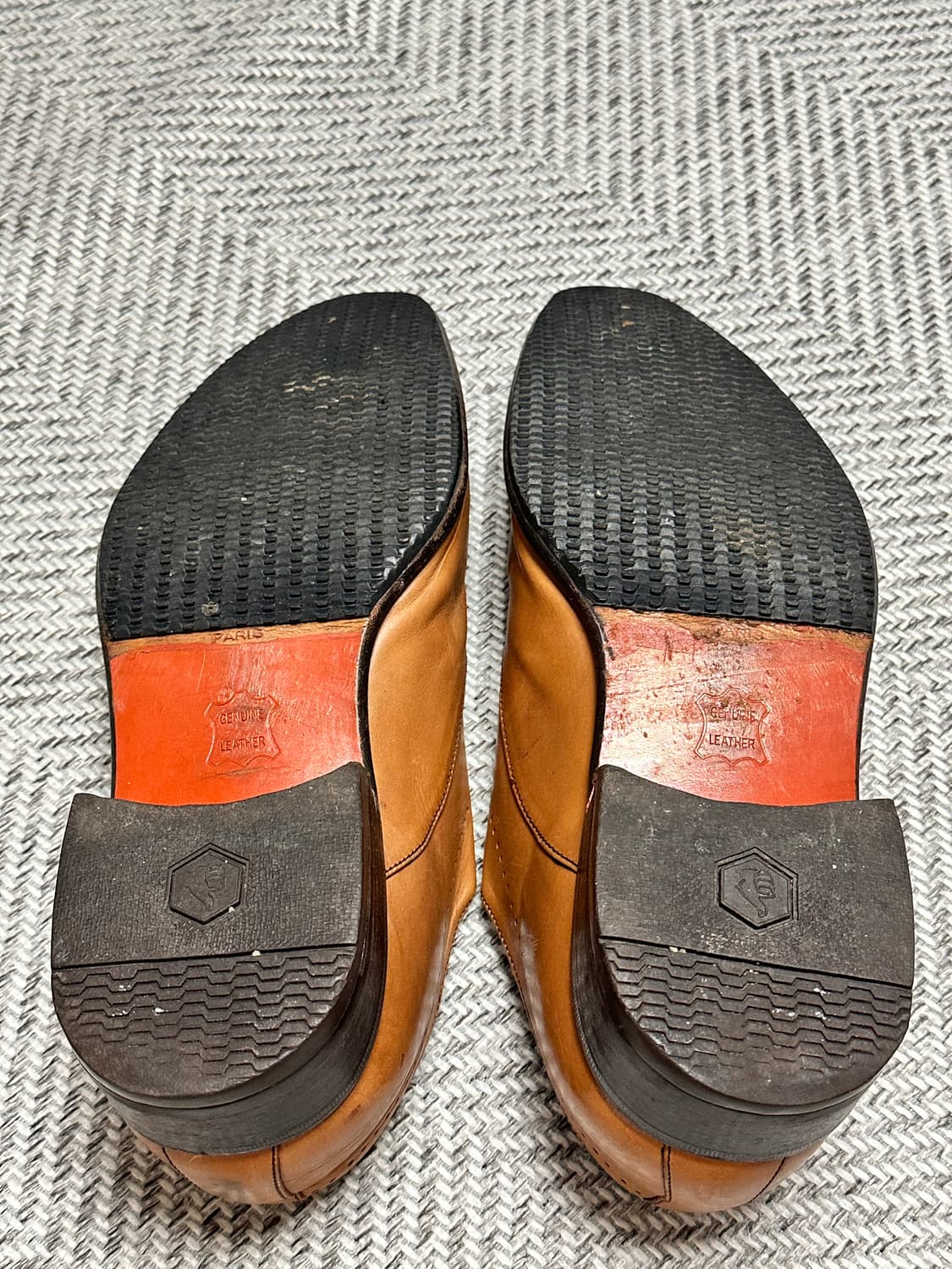 [정품] 금강 발렌시아가 윙팁 구두 270 상품이미지2