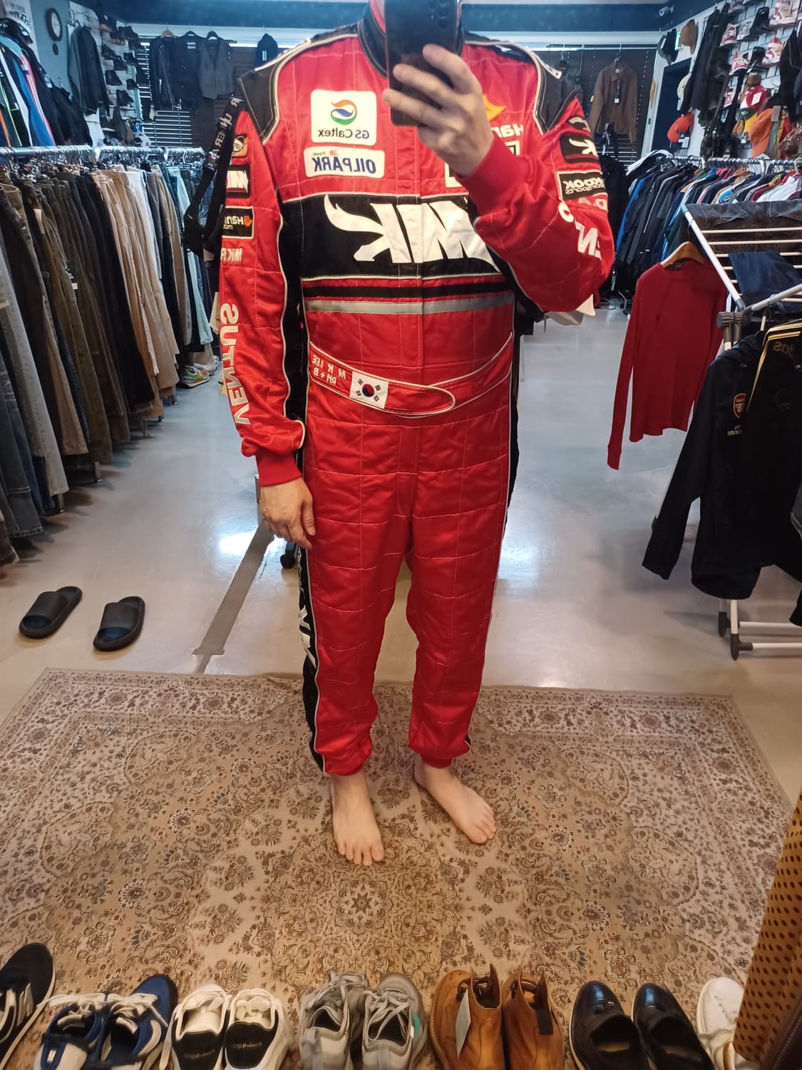 Mk 레이싱  점프수트 슈트 L xl 상품이미지4