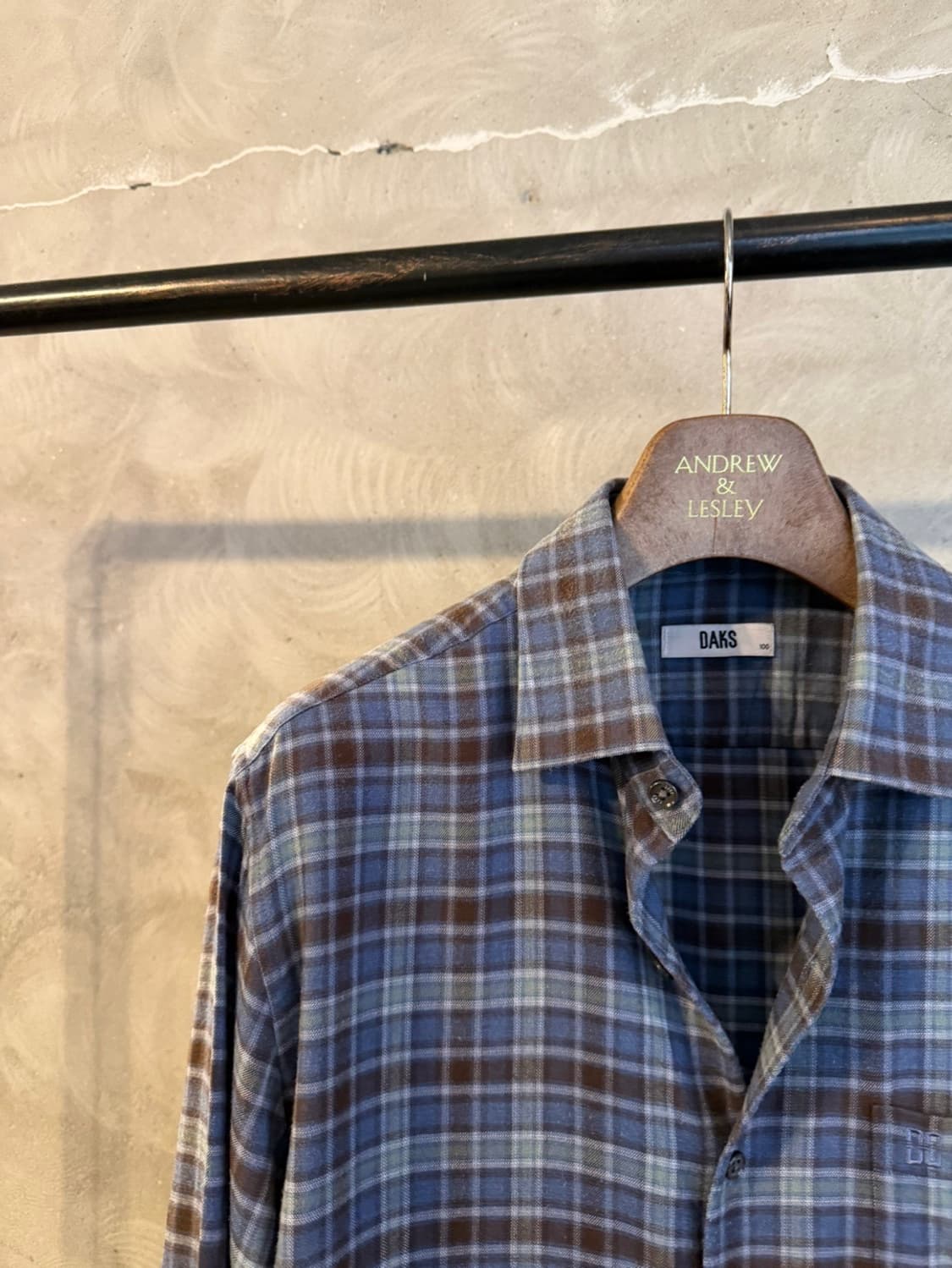 DAKS 닥스 플란넬 셔츠 100 상품이미지2