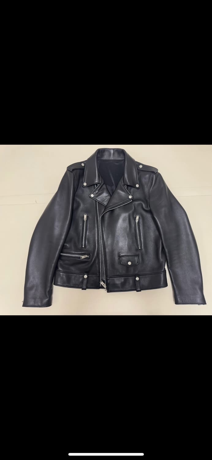 딤스킨 램스킨 레더 자켓 105사이즈 상품이미지1