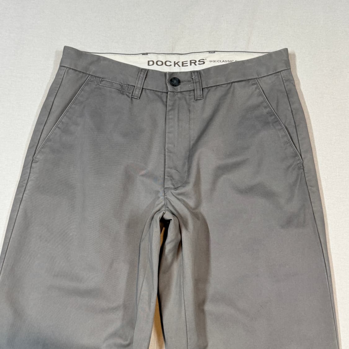 32inch) 다커스 DOCKERS 그레이 면바지 코튼팬츠 상품이미지4