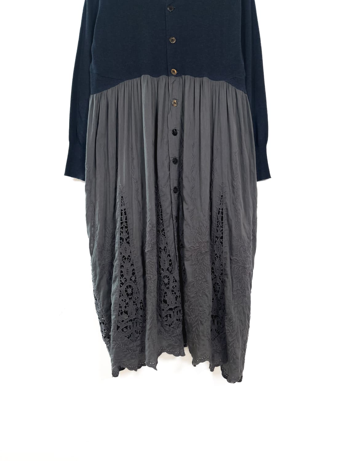 주카 실크 블렌드 레이스 가디건 원피스 상품이미지3