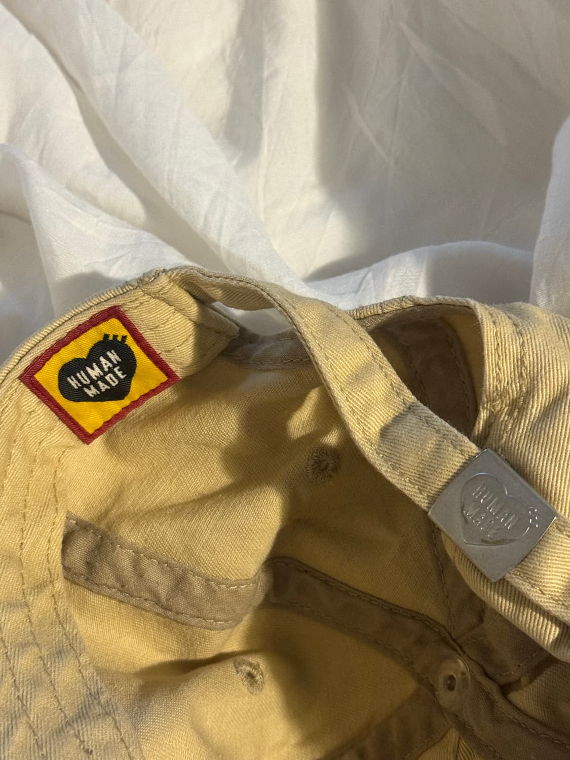 휴먼메이드 5 패널 트윌 캡 #2 베이지 모자 상품이미지3