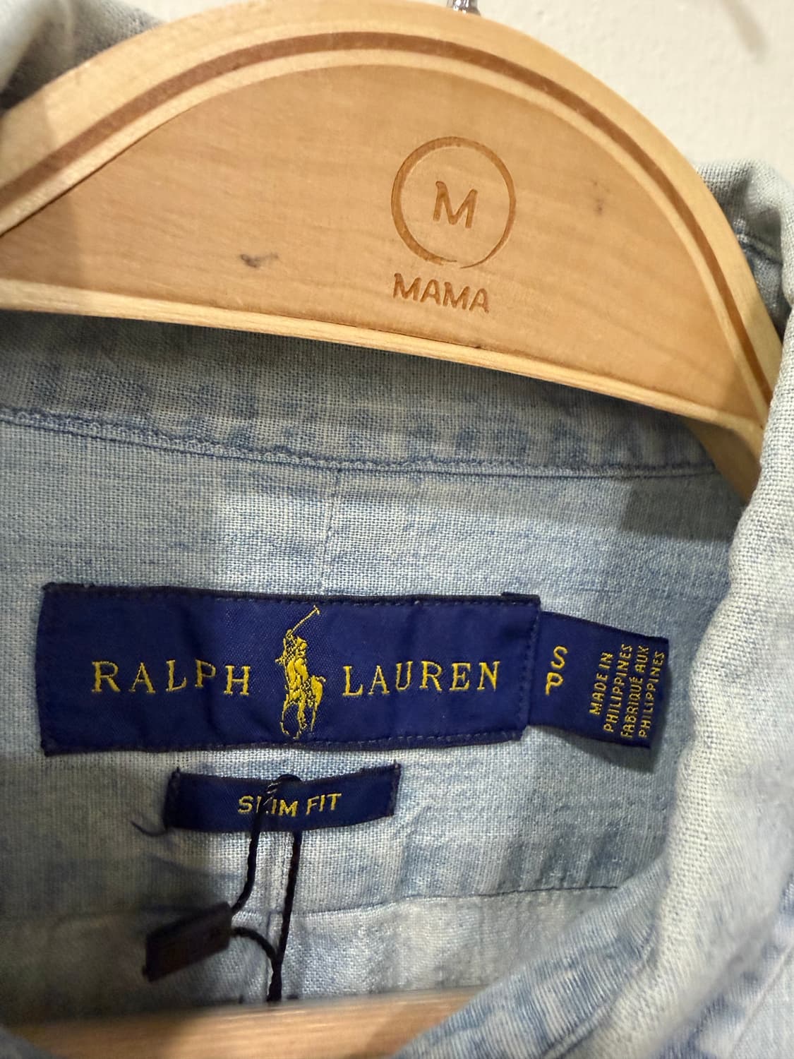 541. 폴로 데님셔츠 청셔츠 상품이미지2