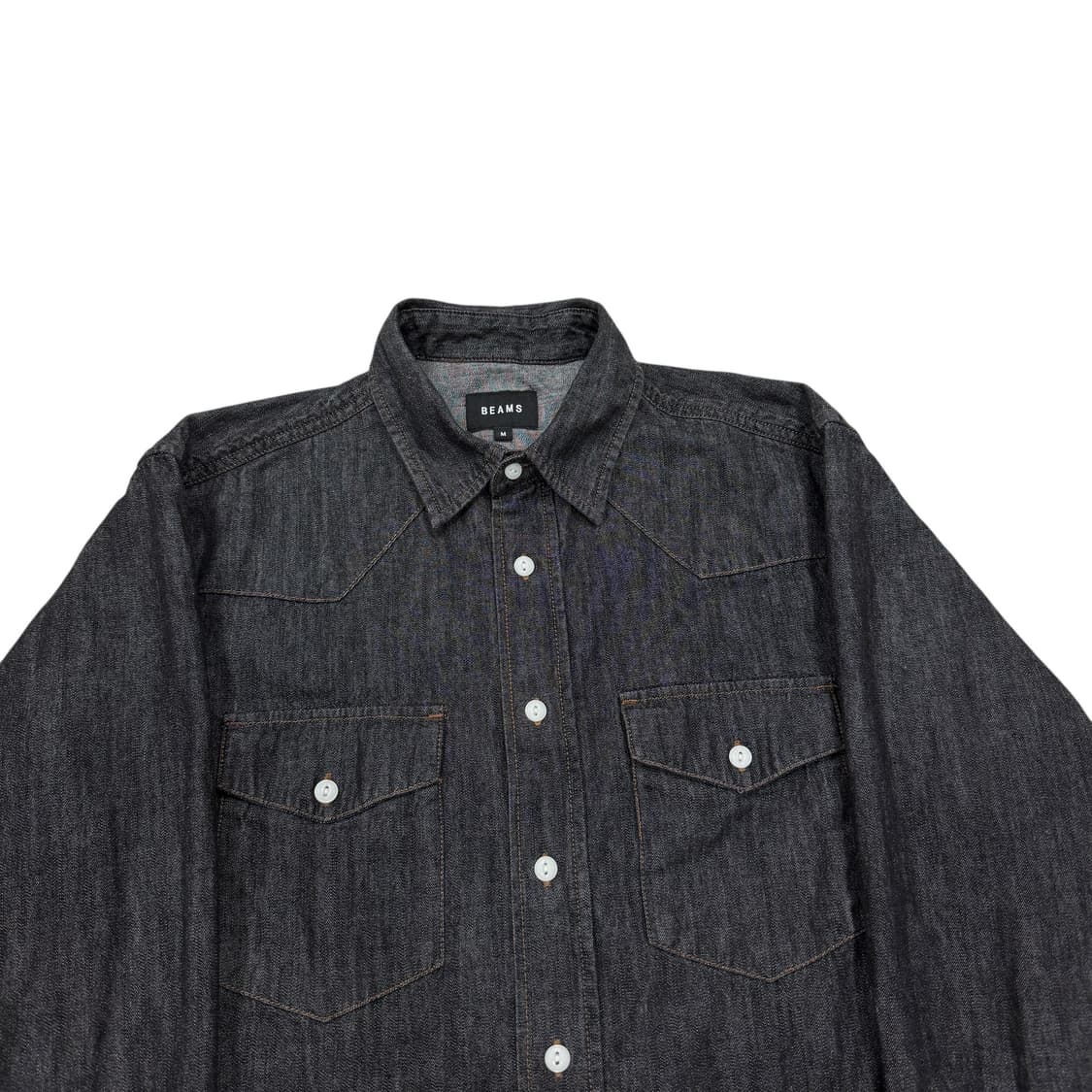 BEAMS 빔즈 웨스턴 태슬 셔츠 남방 M 상품이미지2