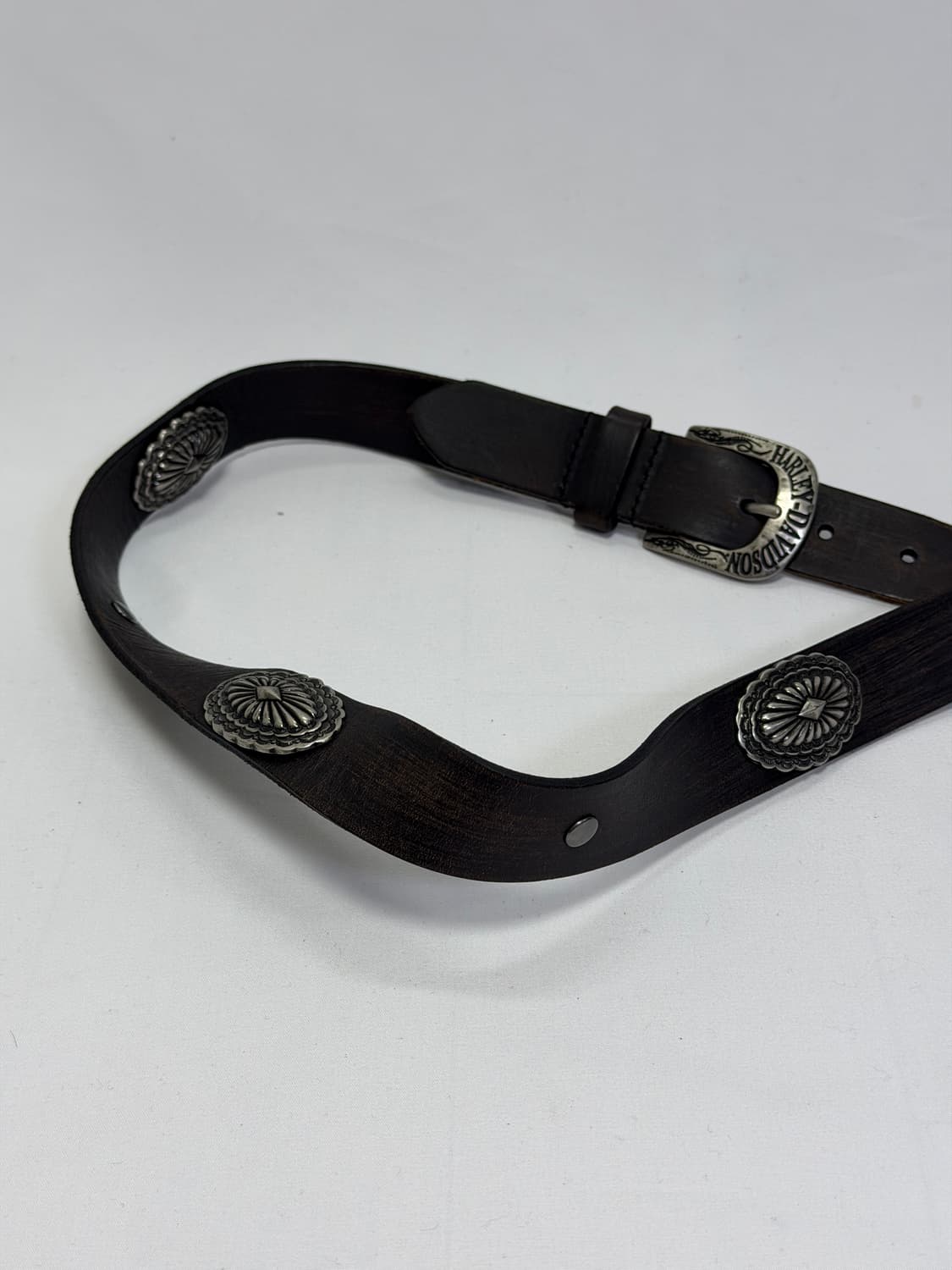 할리데이비슨 더블 버클 웨스턴 벨트 상품이미지3