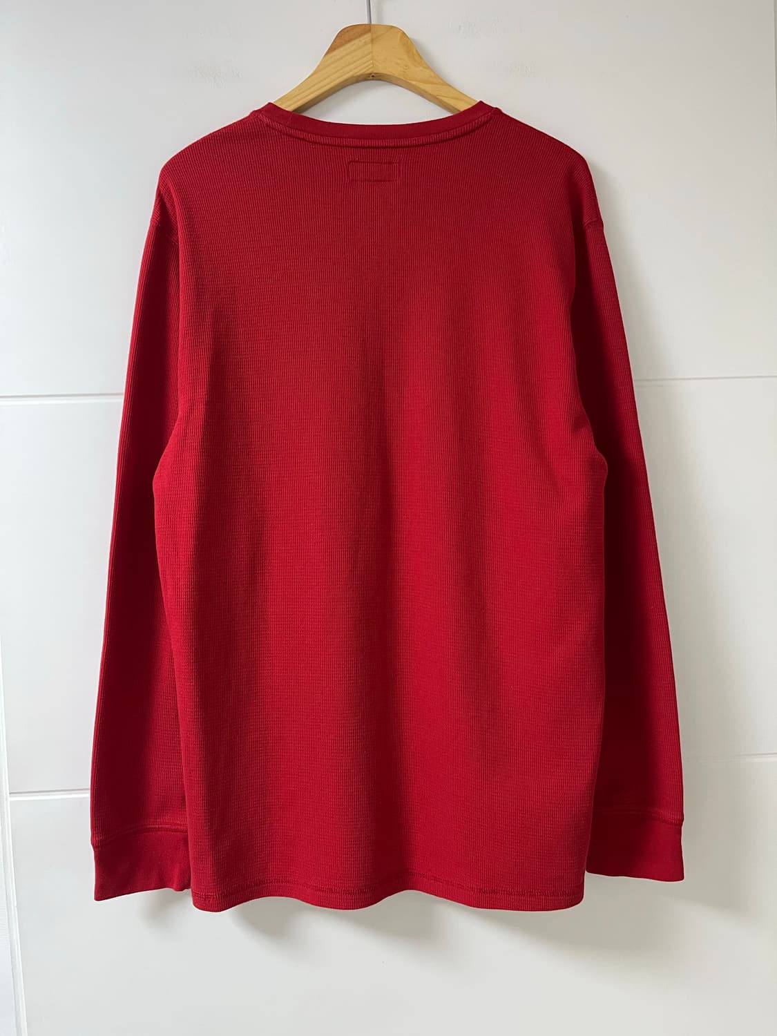 폴로 티셔츠 폴로 와플티 긴팔 상품이미지2