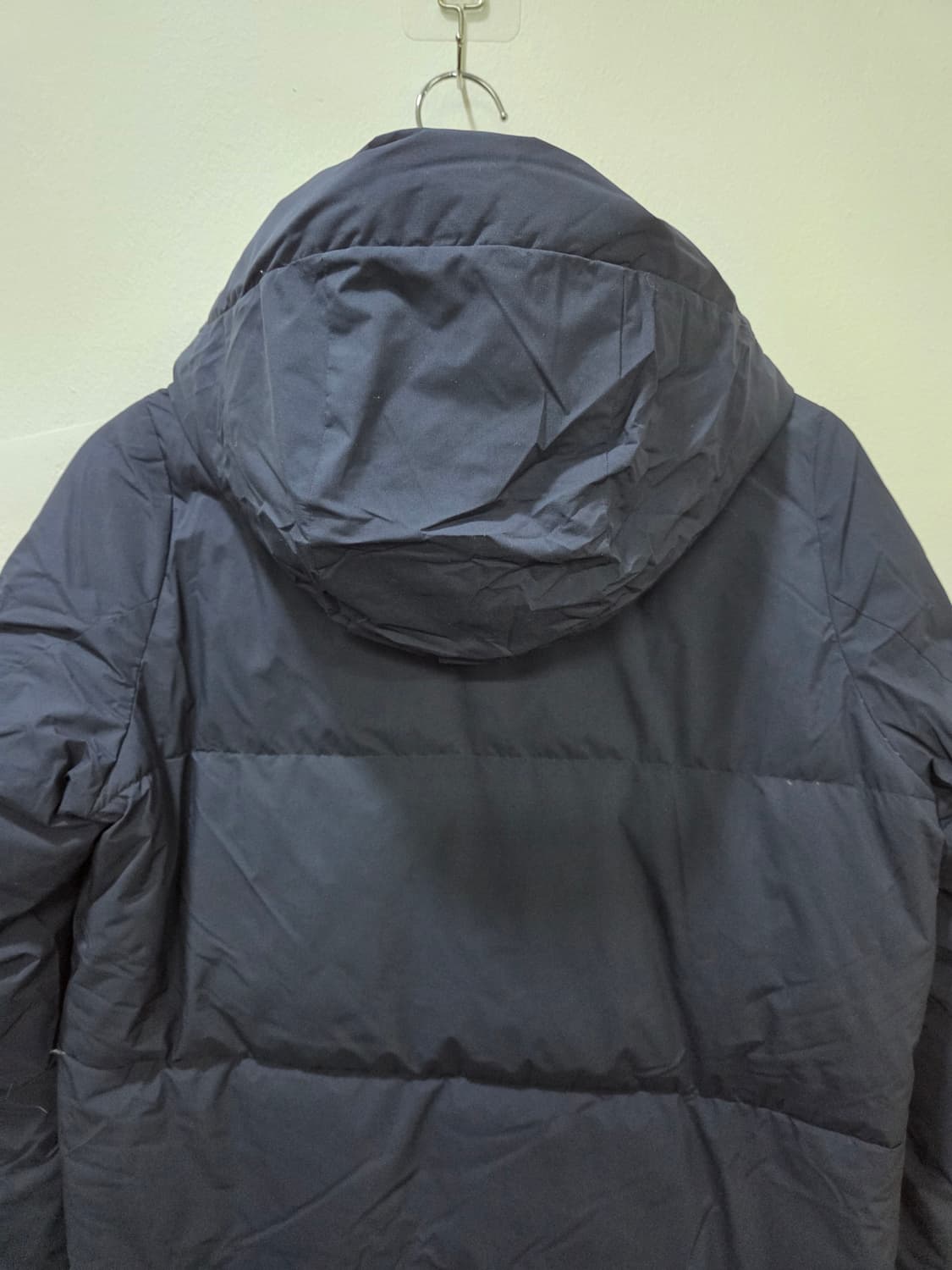 코오롱스포츠 네이비 구스다운 롱패딩 85 상품이미지6