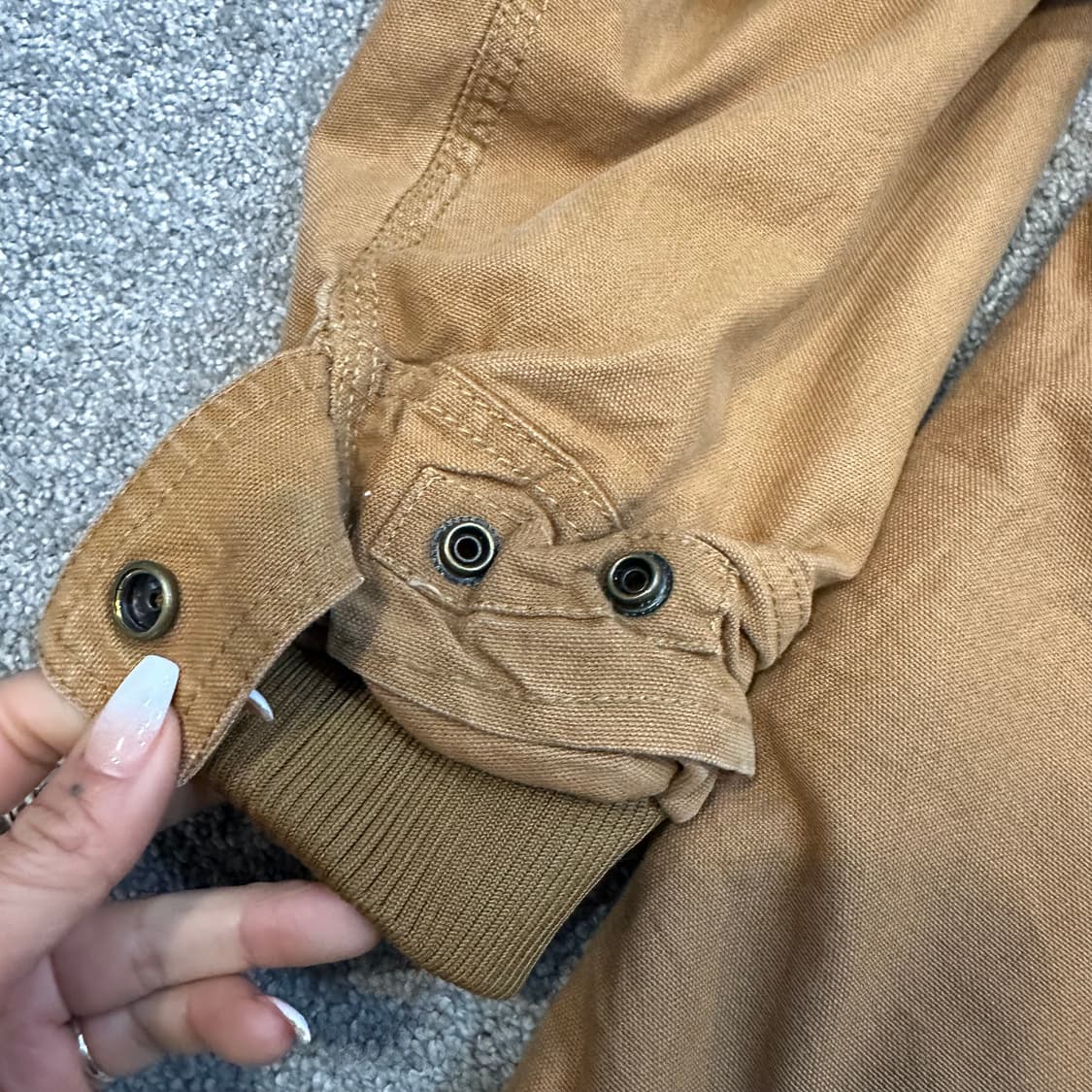 디키즈 엑티브 카멜 쉐르파 후드자켓L 상품이미지8