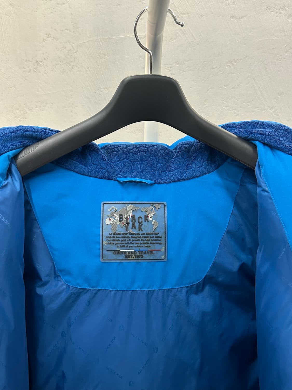 Blackyak 블랙야크 블루 남성 고어텍스 구스다운 패딩 105 상품이미지8