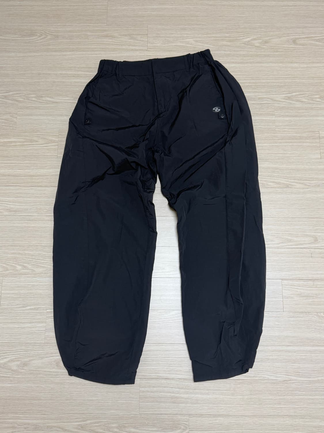 산산기어 사이드 스냅 팬츠 블랙 2 상품이미지5