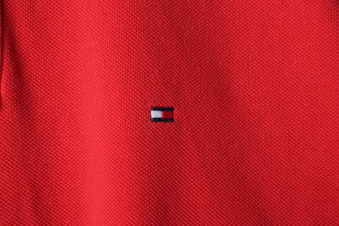 (L-2XL) 타미힐피거 반팔 카라 티셔츠 빅사이즈 레드-H30284 상품이미지5