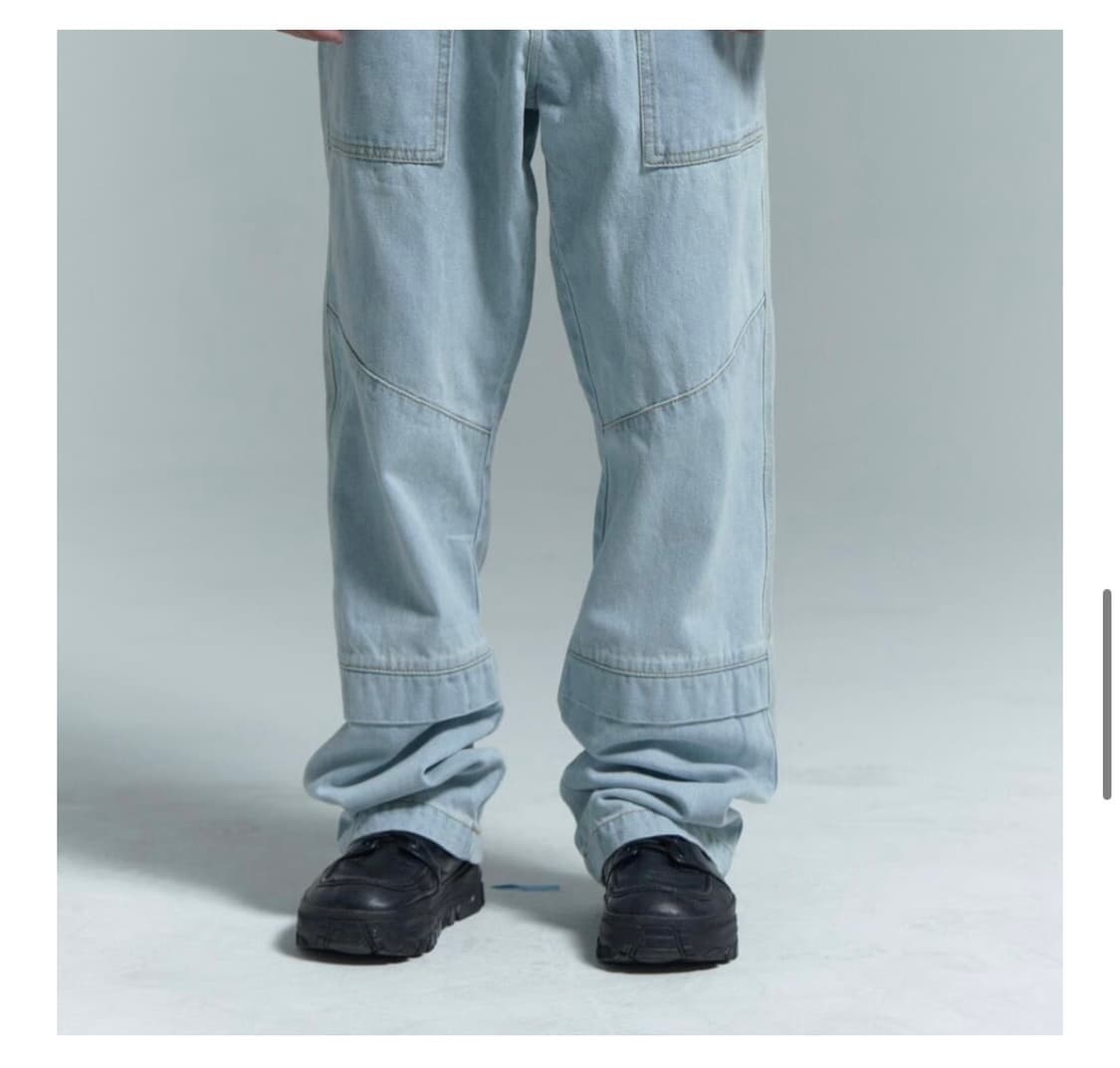 MPa WAVE ZIPPER PANTS (STEEL BLUE) S 상품이미지3