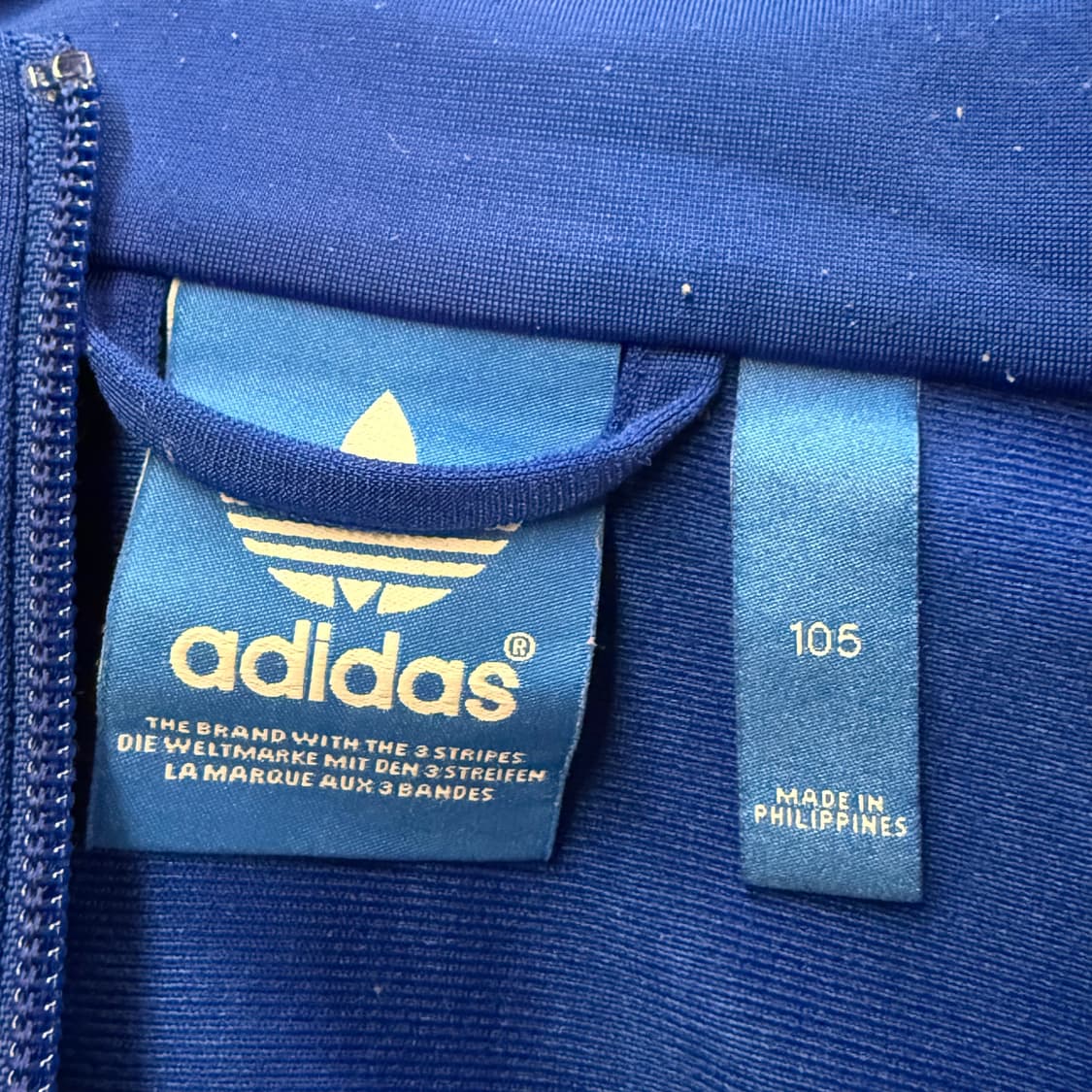 [정품/105] 아디다스 파이어버드 트랙탑 블루 져지 b17 상품이미지5