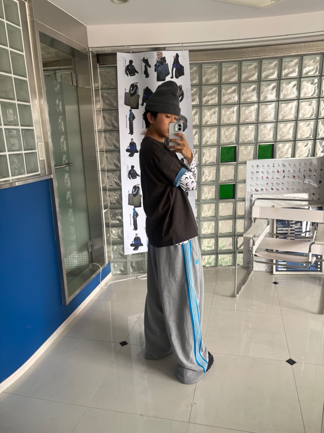 Fake Layered Crewneck 페이크 레이어 크루넥 상품이미지7