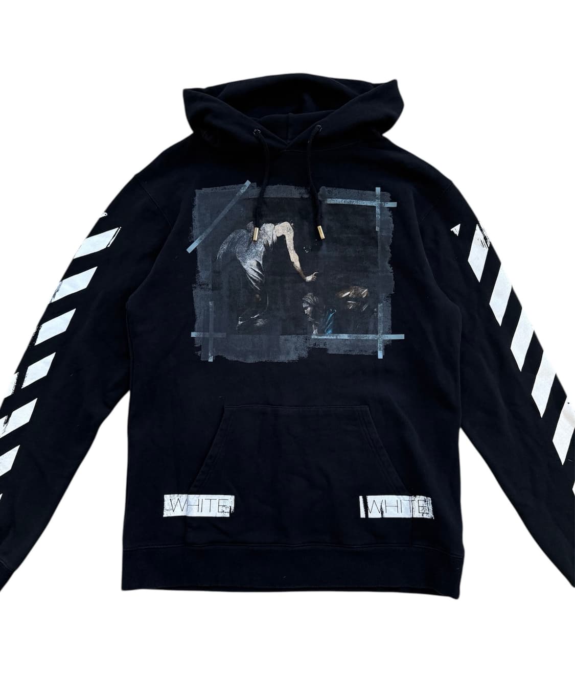 오프화이트 16SS 카라바조 프린팅 후디 상품이미지3