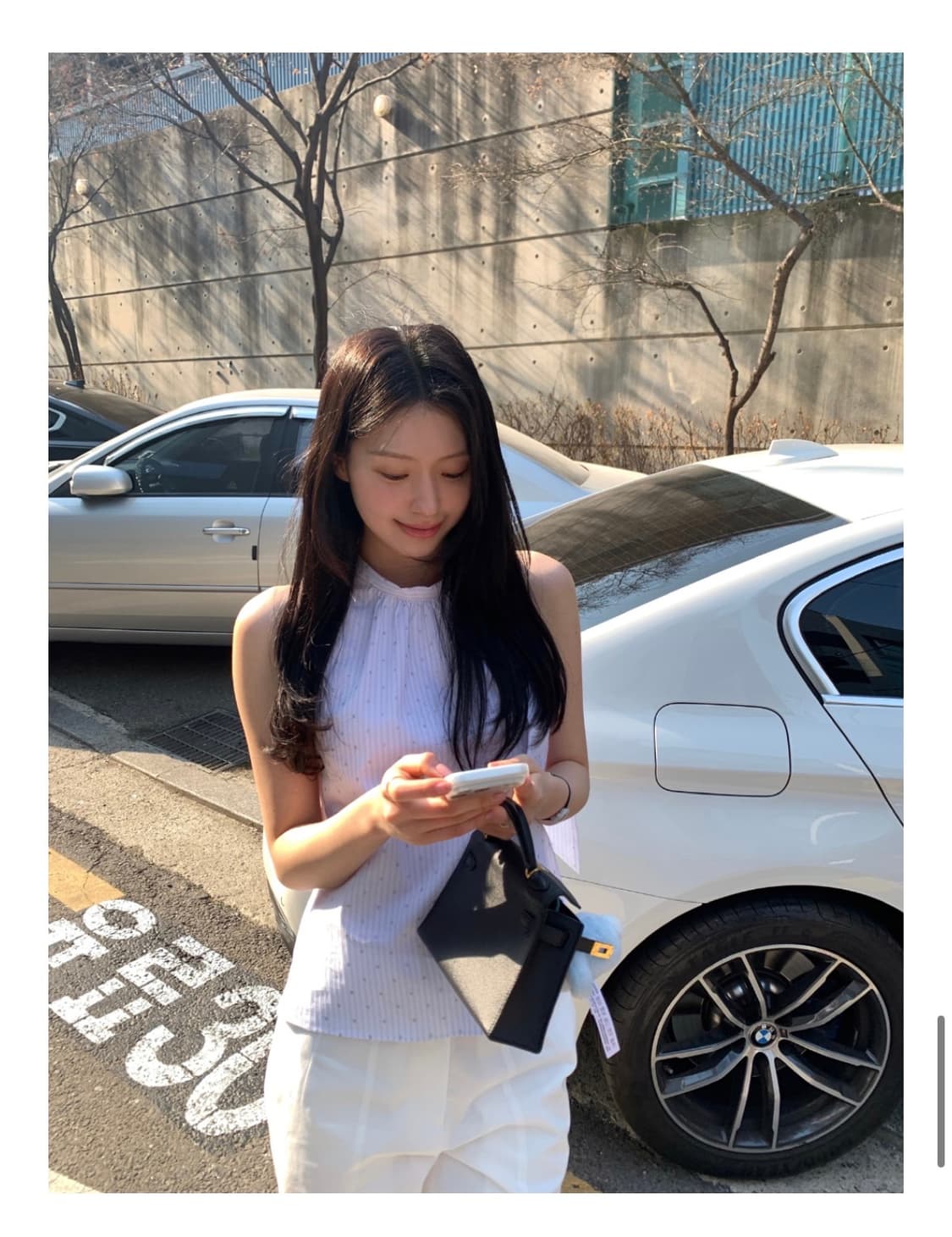 르플레인 셀리에 타이 블라우스 상품이미지4