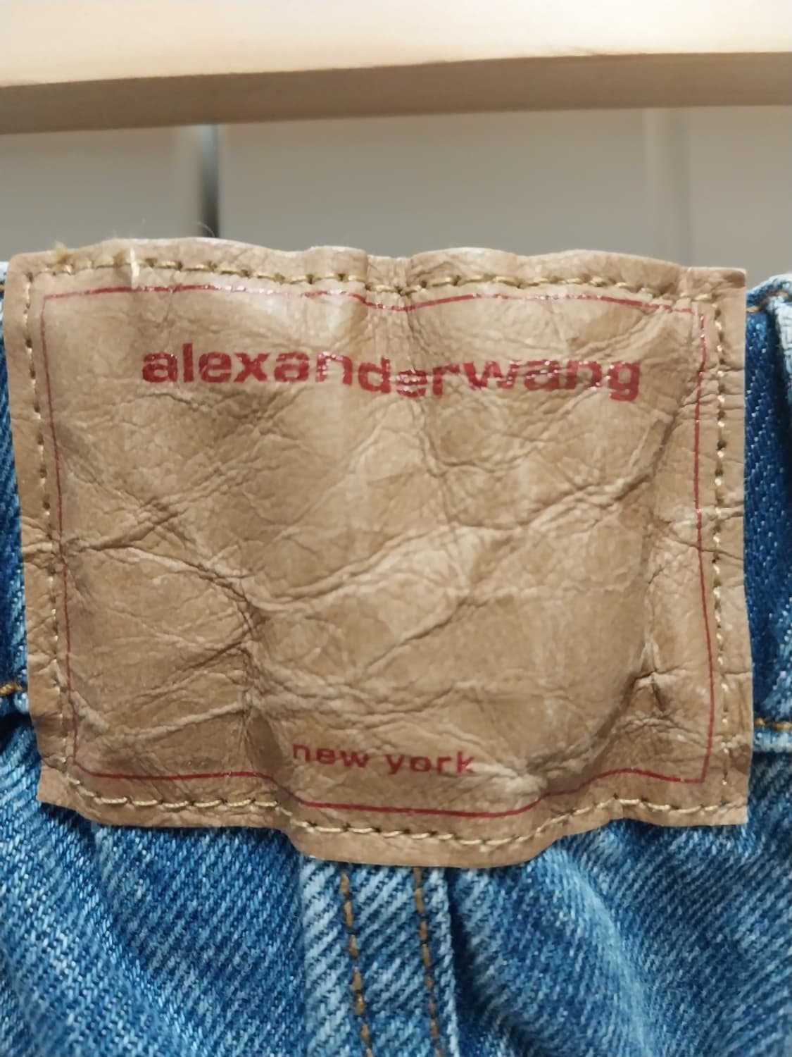 [정품] 알렉산더왕 오버핏 데님 쇼츠 상품이미지8