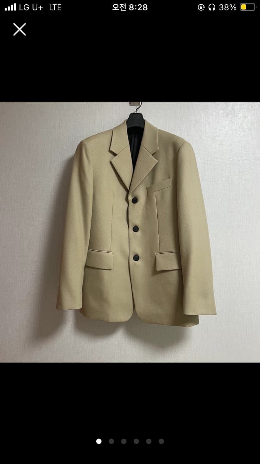 (48) 솔리드옴므 21fw 블레이저 자켓 상품이미지2