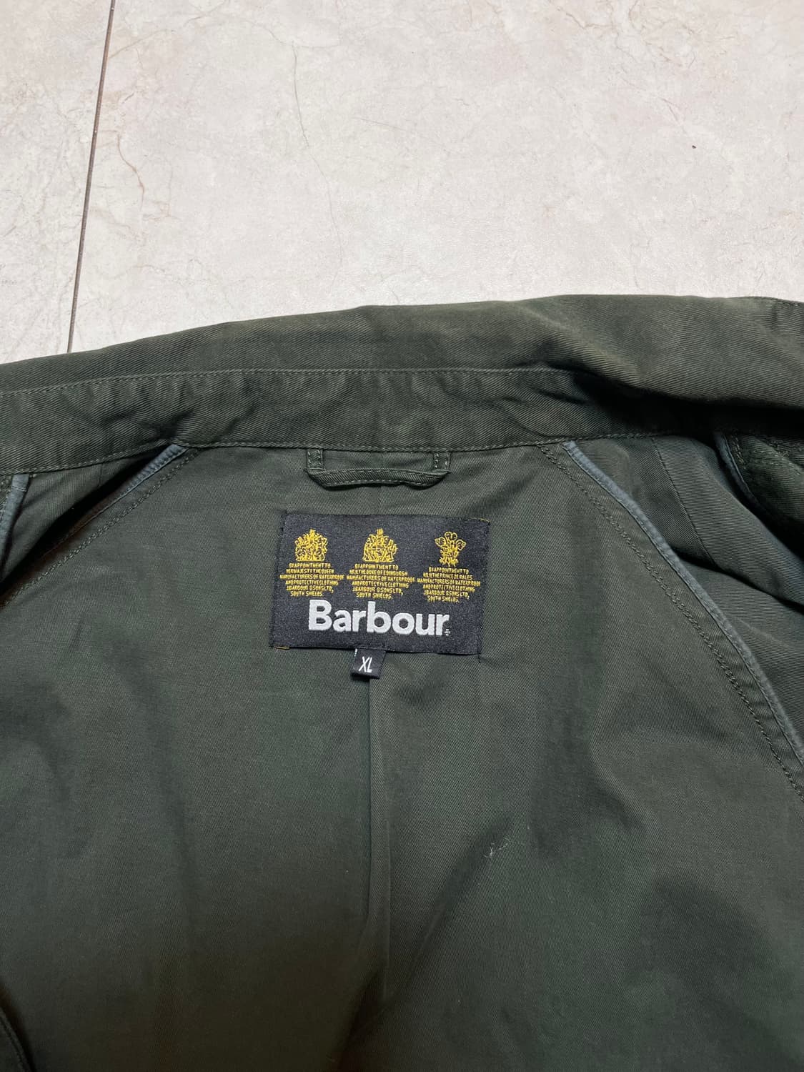 바버 헌팅 블레이저 XL 상품이미지6