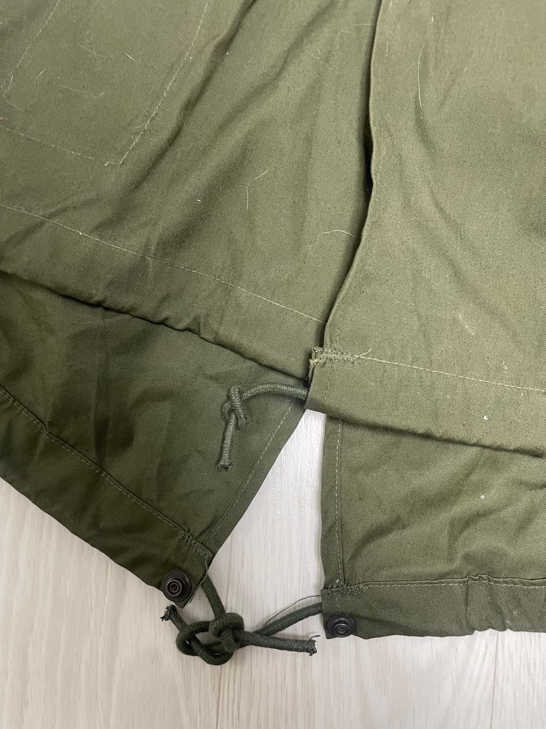 m65피쉬테일 og 데드스탁 미사용 새상품 S 외피 개파카 상품이미지6