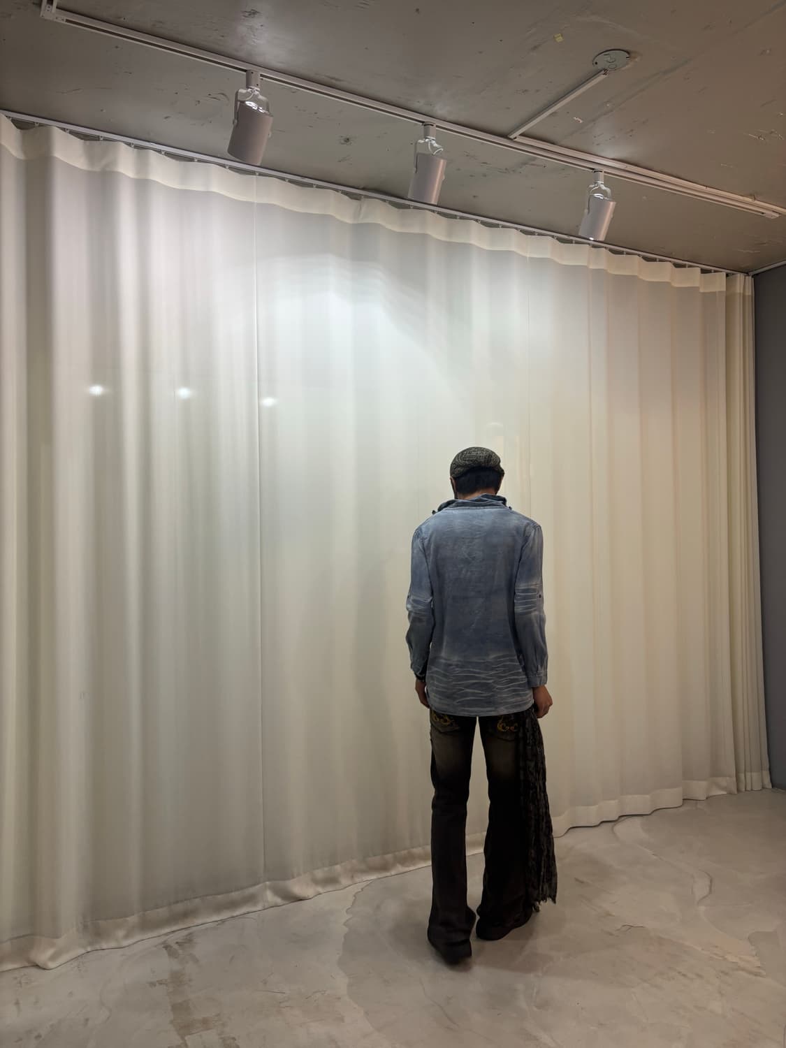“Katharine hamnett” Sky Blue Washing Sle 상품이미지3
