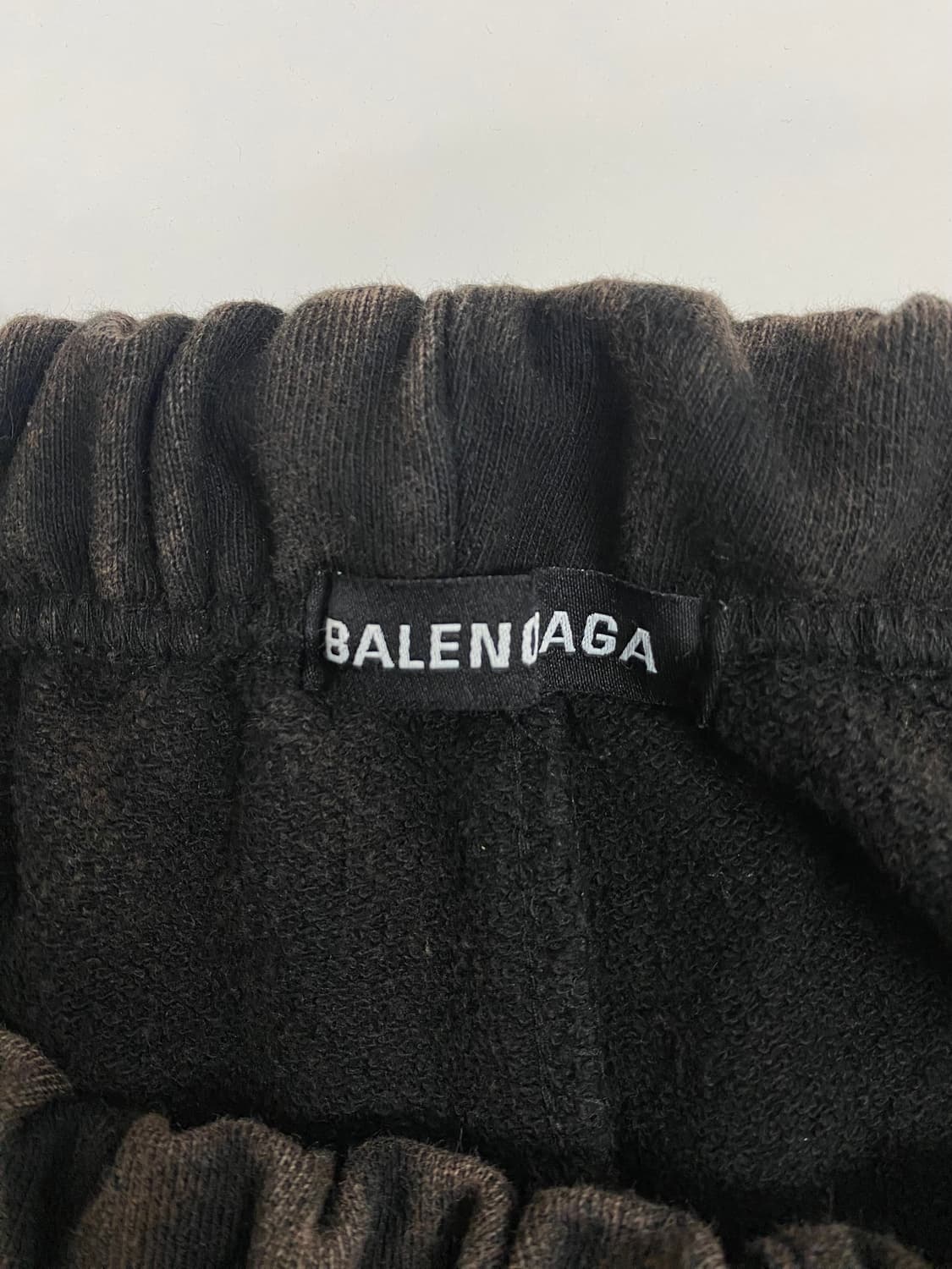 발렌시아가 웨이브로고 워싱 조거팬츠 M 상품이미지6