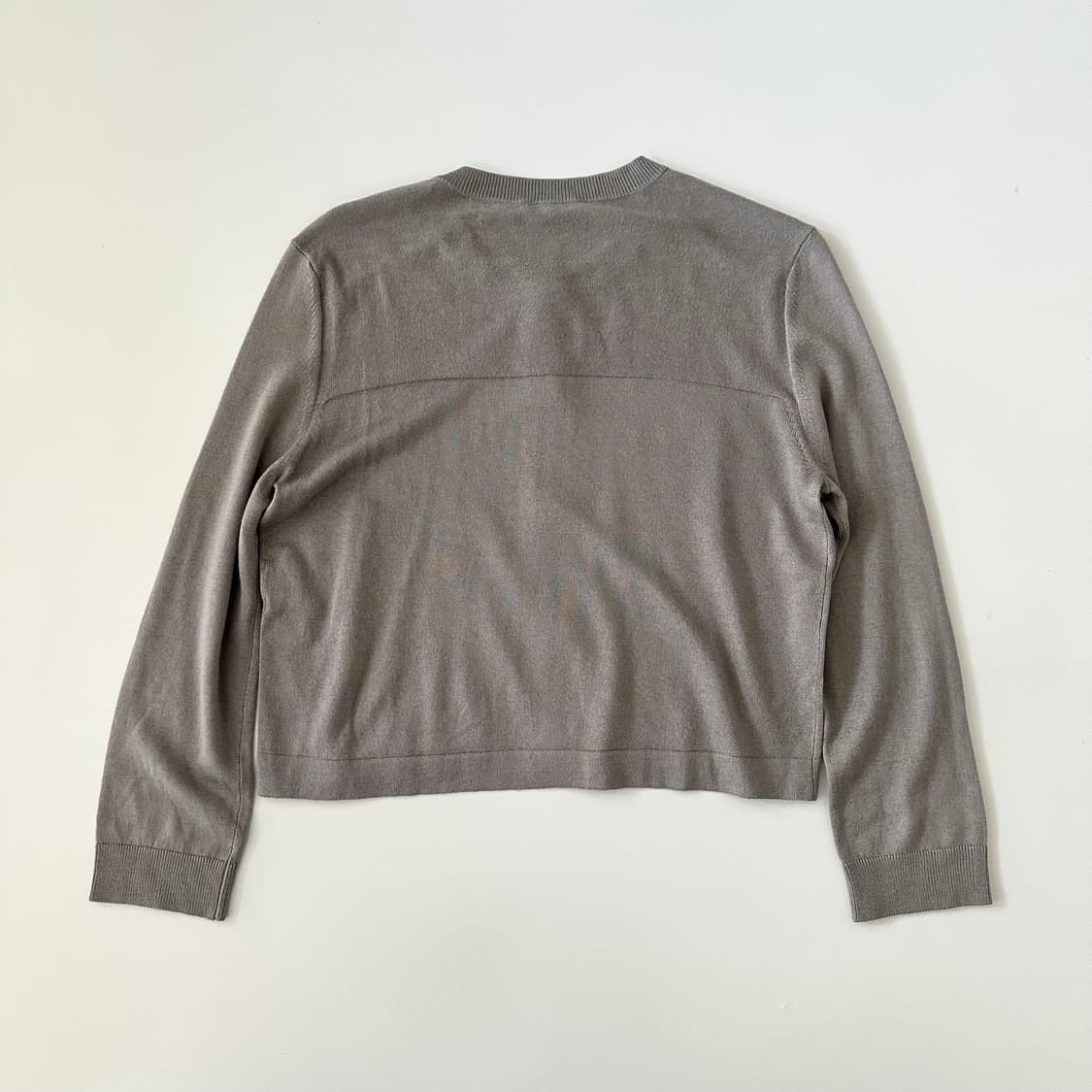 질샌더 jil sander navy 실크 혼방 칠부 가디건 상품이미지4