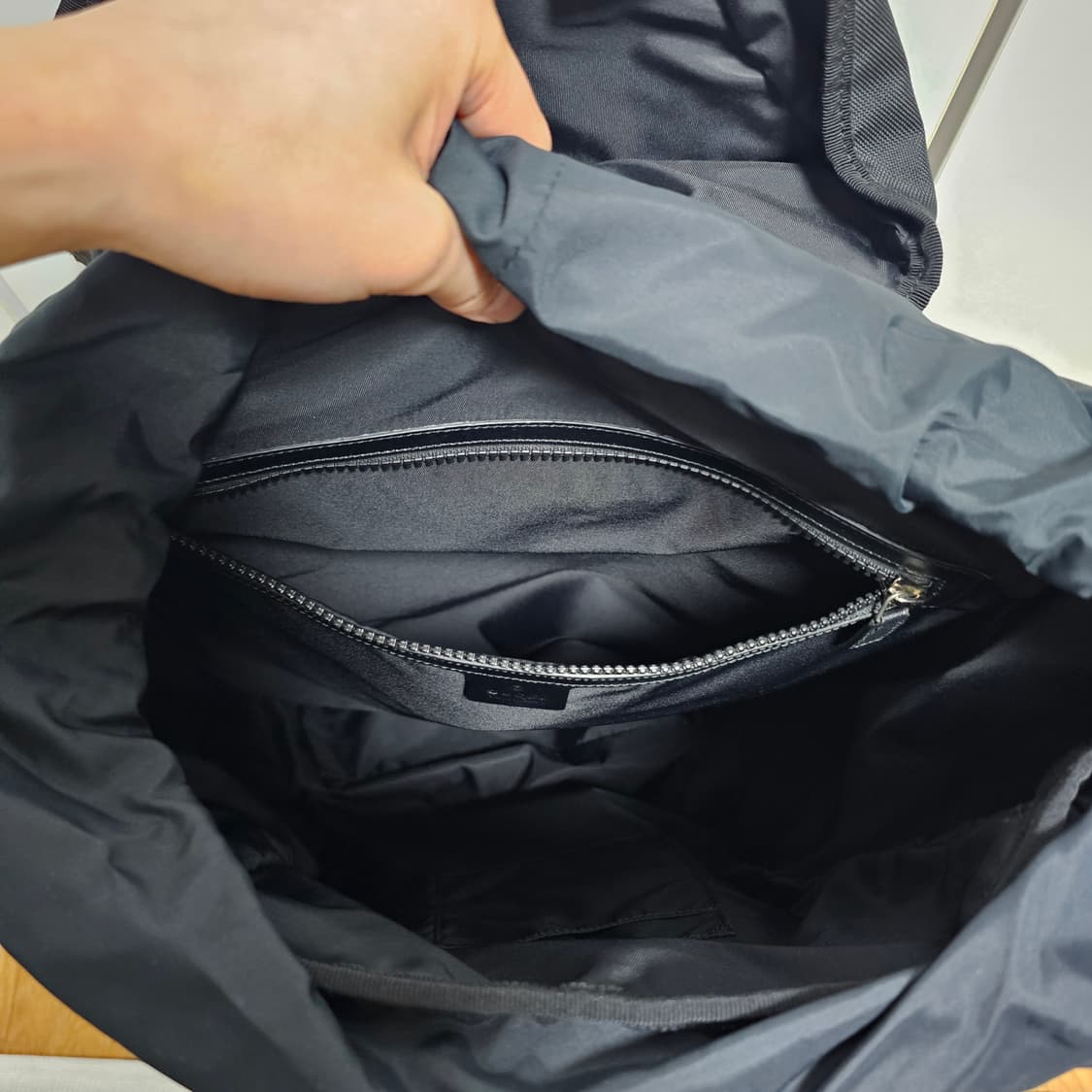 구찌 테크노 웹스트라이프 캔버스 백팩_미사용 상품이미지6