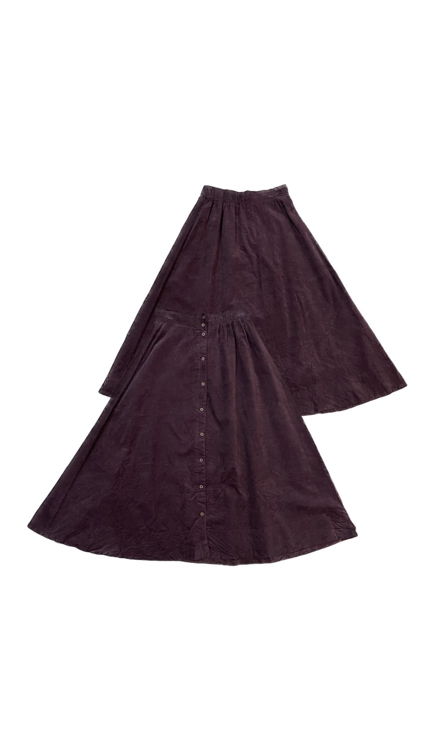 Vintage coduroi long skirt 상품이미지1