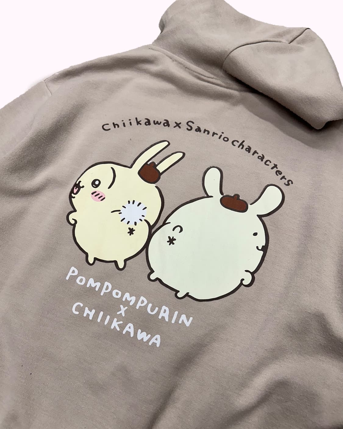 CHIIKAWA x POMPOMPURIN printing md hood 상품이미지6