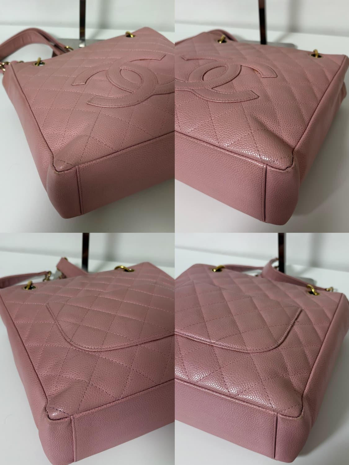 샤넬 쁘띠 샤핑백 핑크 상품이미지5