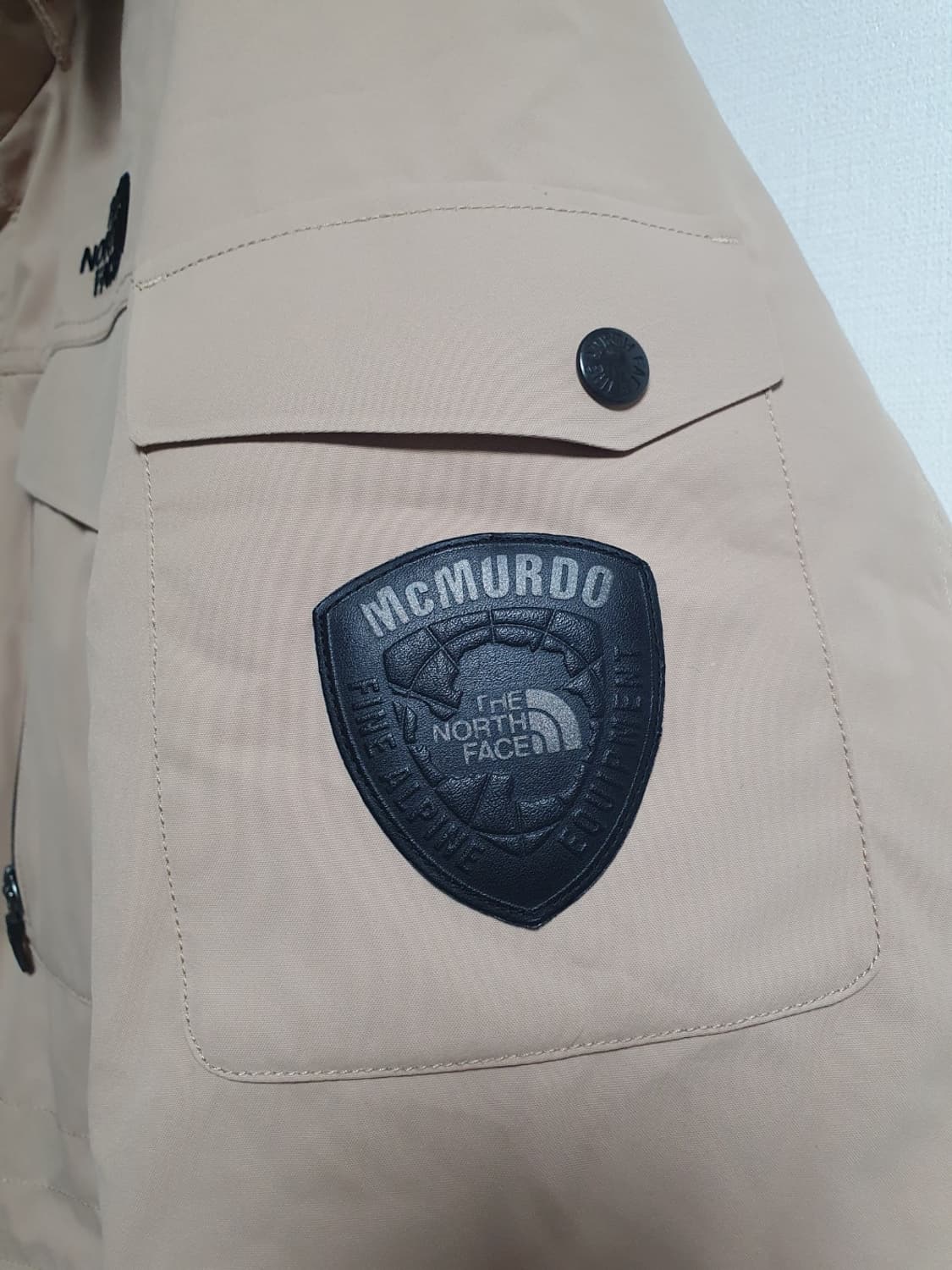 무료배송 노스페이스 구스다운패딩 MCMURDO AIR2 베이지 100 상품이미지5