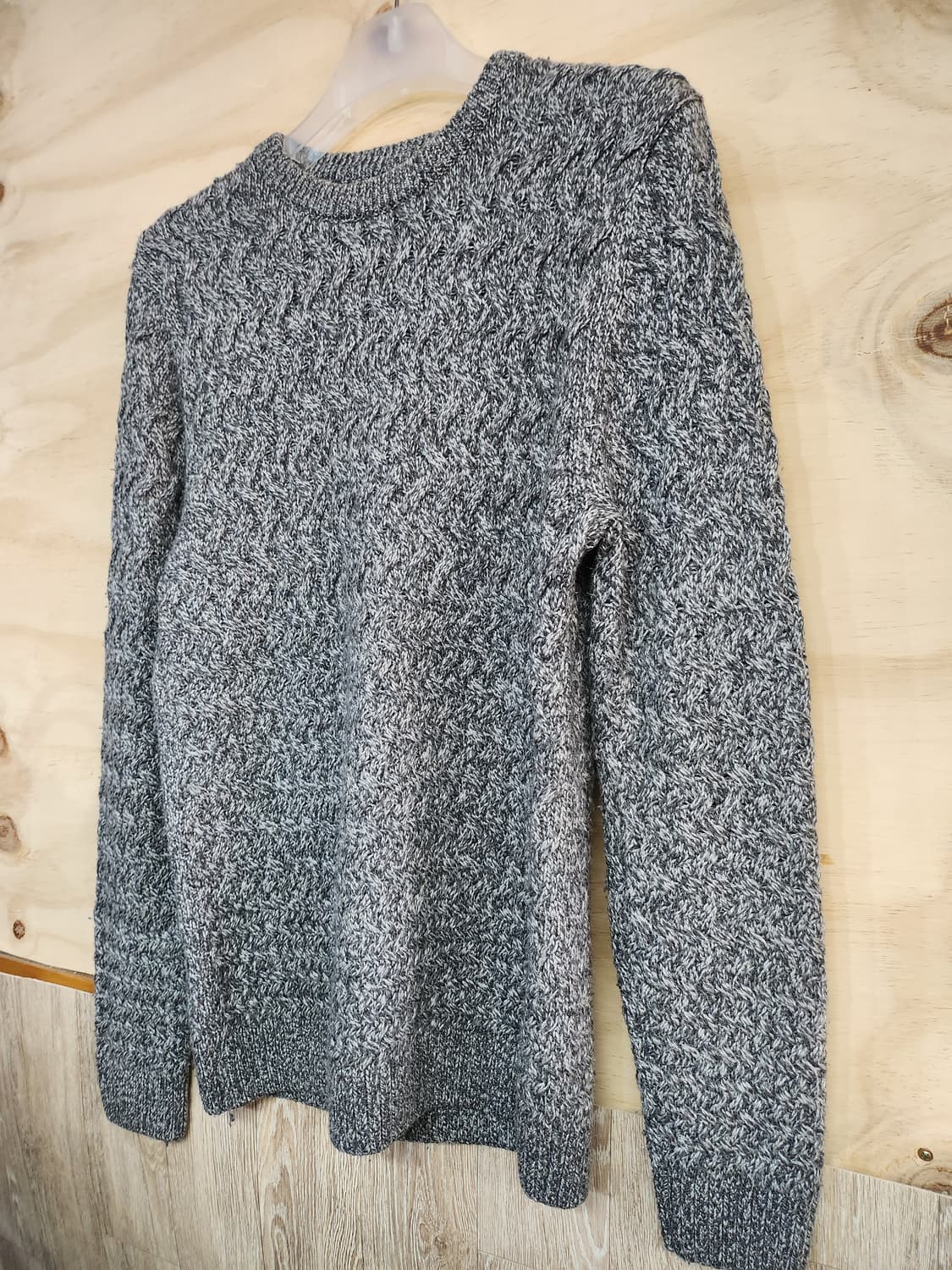 227) 컨셉원 남성 케이블 니트 상품이미지3