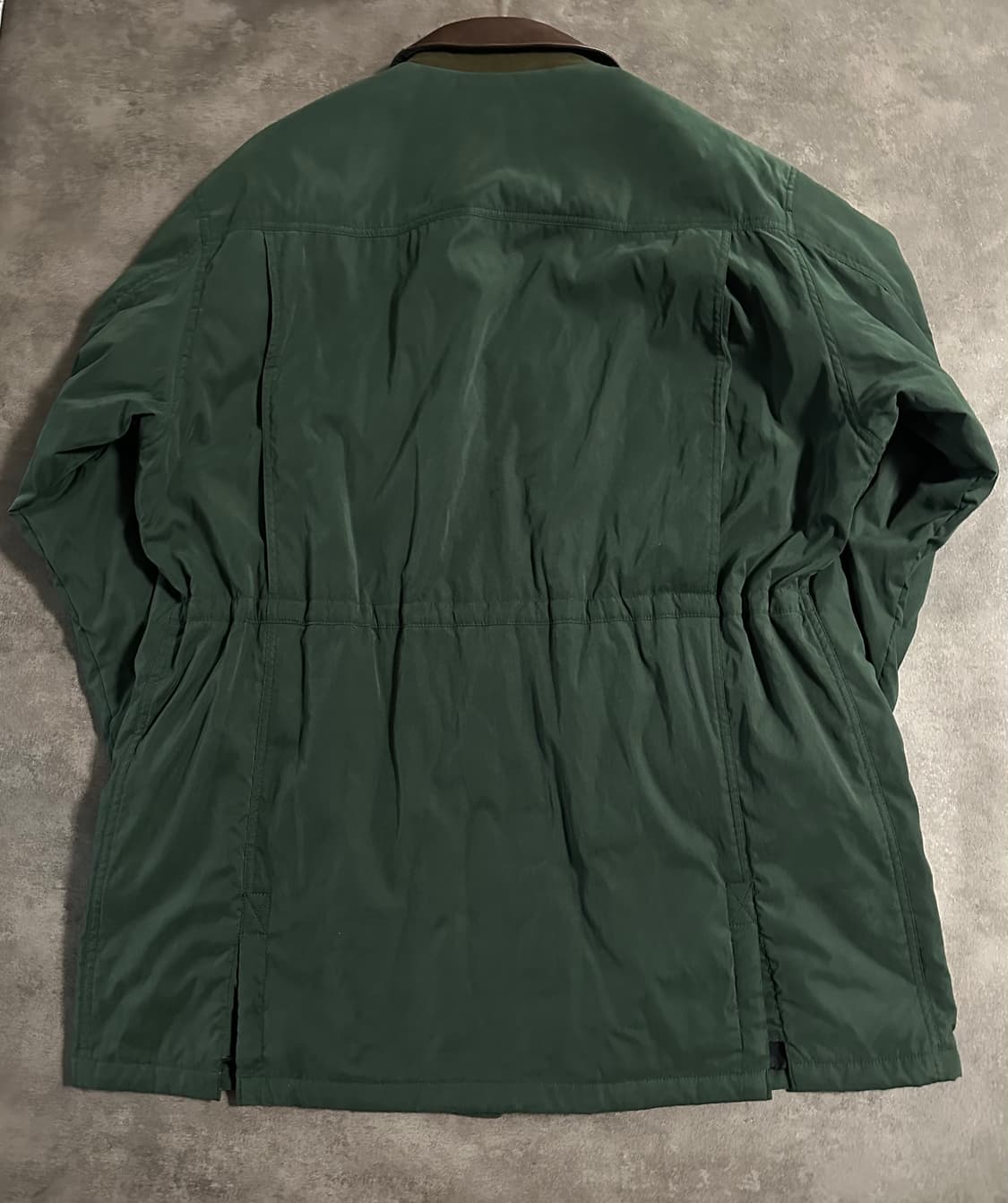 90s Faconnable 가죽카라 필드코트 정품 상품이미지2