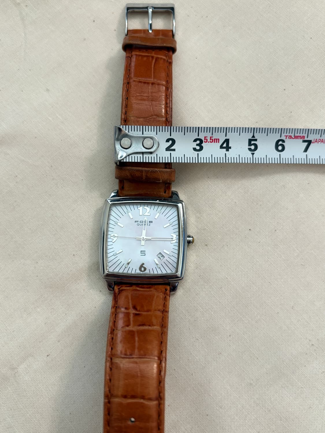 포체(FOCE) 클래식 사각 쿼츠 시계 (F421GSL) 상품이미지8