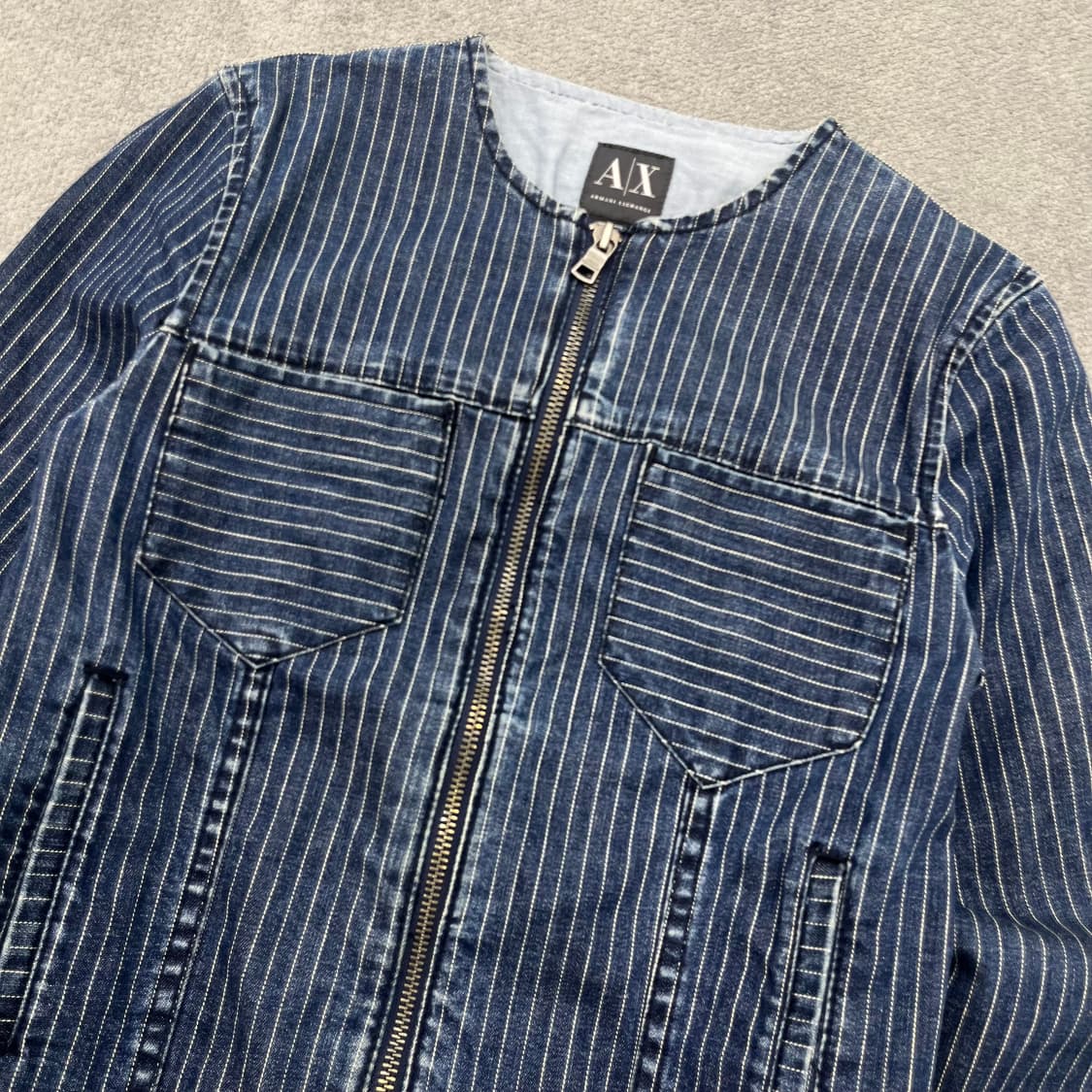 2XS 아르마니 익스체인지 데님 자켓 상품이미지2