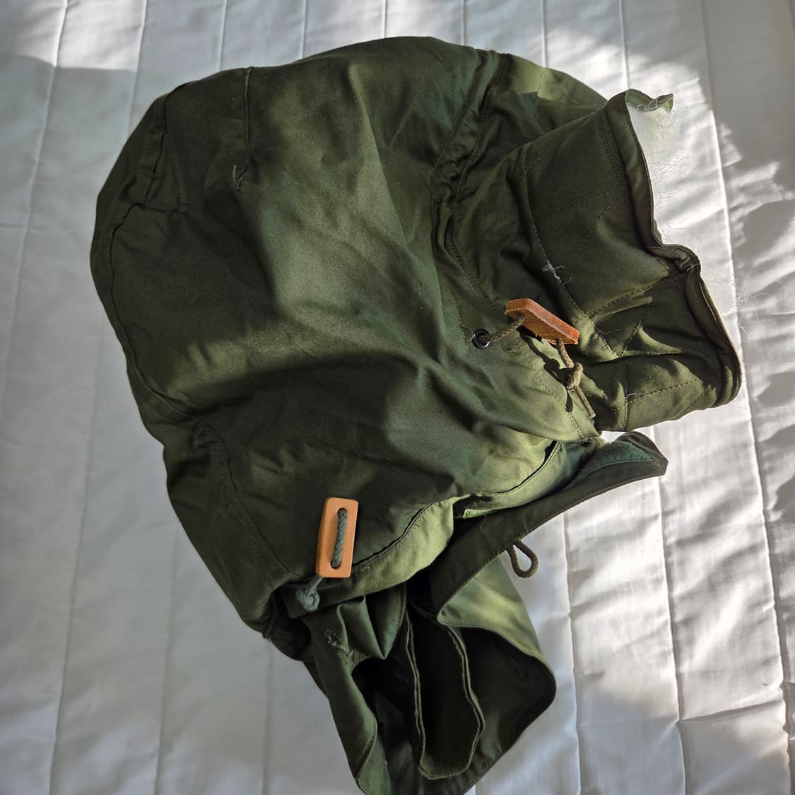 [새 것]m65 피시테일파카 오리지널 개파카 후드 모자 상품이미지3