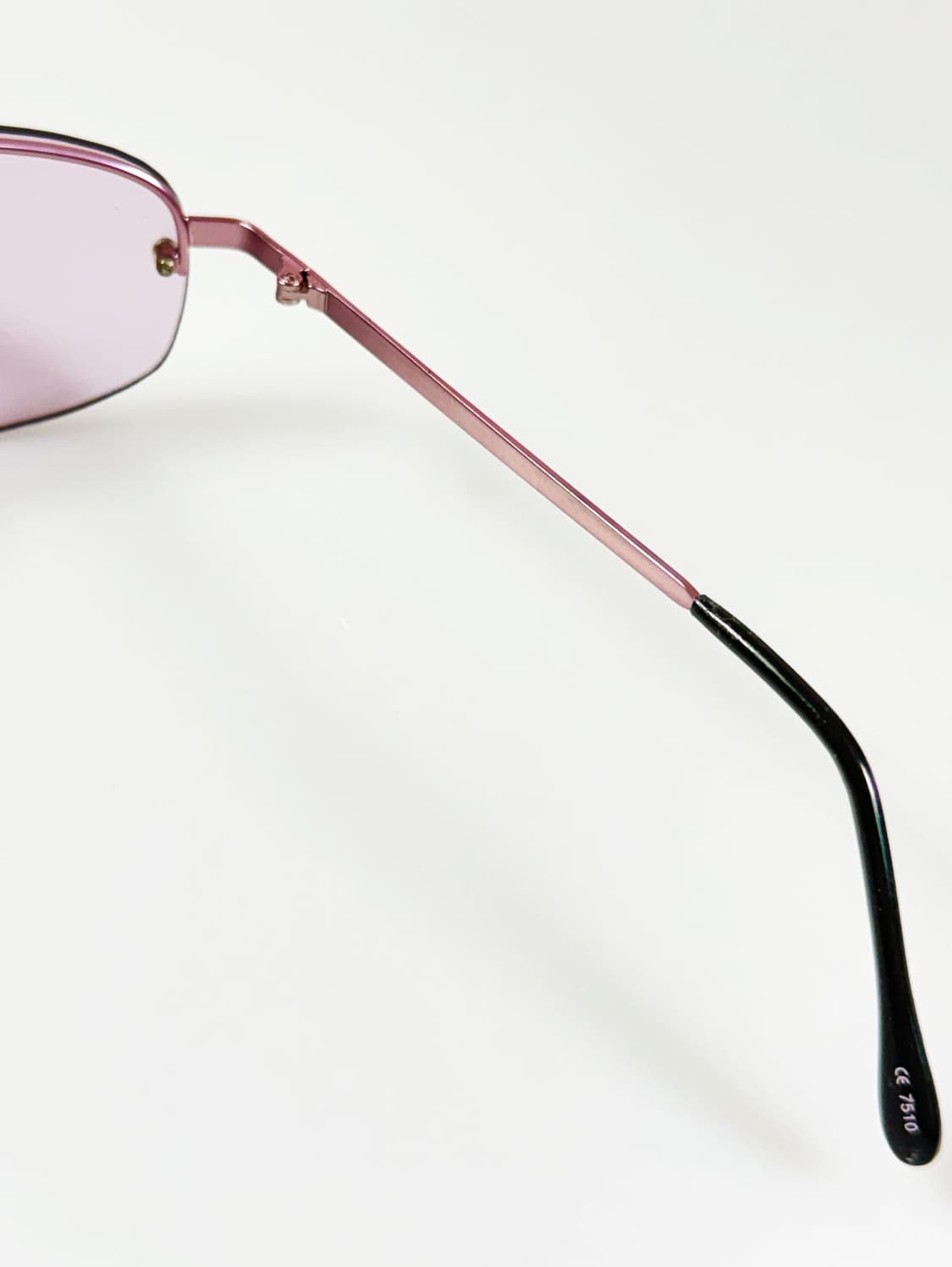 90s TRAXORT 무테 스퀘어 틴트 빈티지 선글라스 상품이미지6