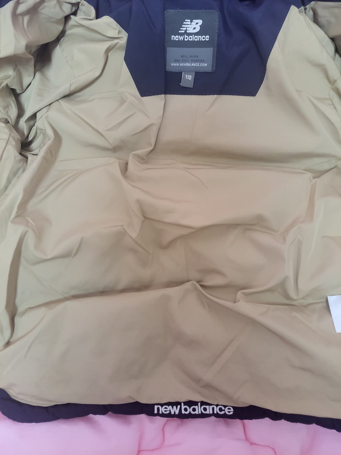 급처상태양호!뉴발란스 키즈 충전재 오리털 패딩아동복 나이키st아디다스스탈 상품이미지3