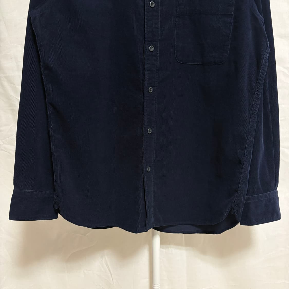 유니클로 코듀로이 셔츠 / 네이비, M 상품이미지3