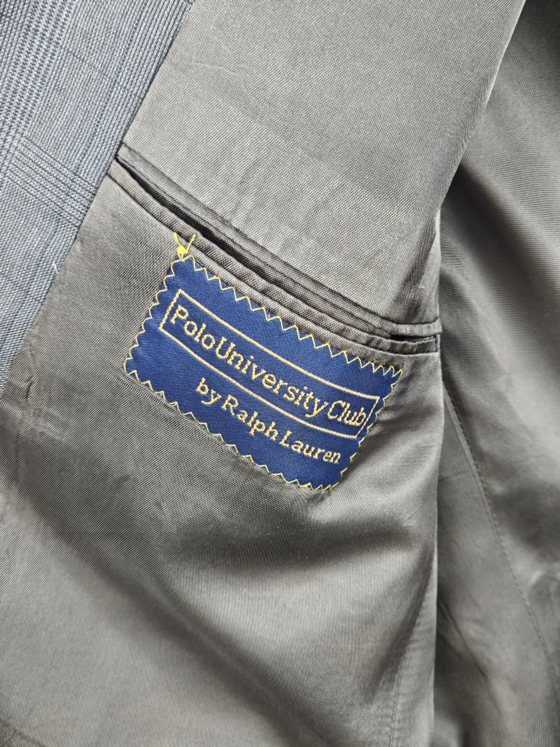 USA 폴로랄프로렌 클래식 체크 블레이저 자켓 ( M추정 )/ 11617 상품이미지7