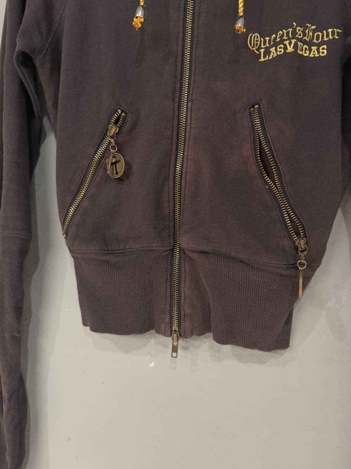 D.I.A back lettering 2-way hood zip-up 상품이미지6