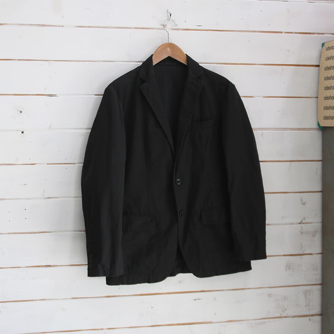 (착용컷) 유니클로 코튼 블레이져 (남성용 95) 상품이미지1