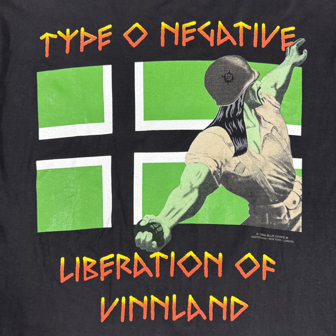 빈티지 90s Type O Negative 타입오네거티브 롱슬리브 티셔츠 상품이미지3