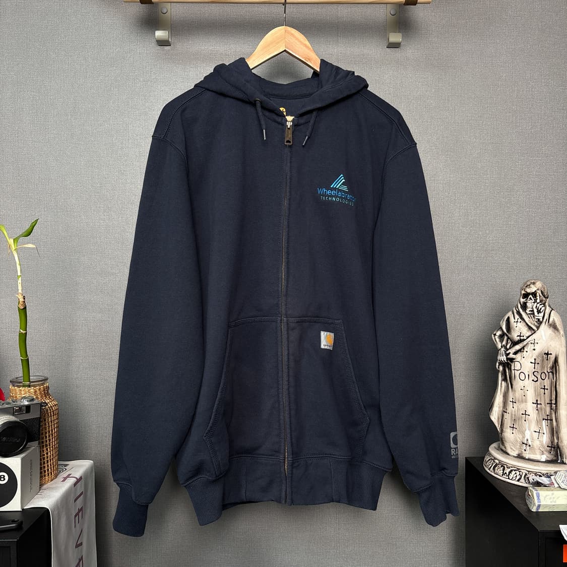 칼하트 레인디펜더 후드집업 상품이미지2