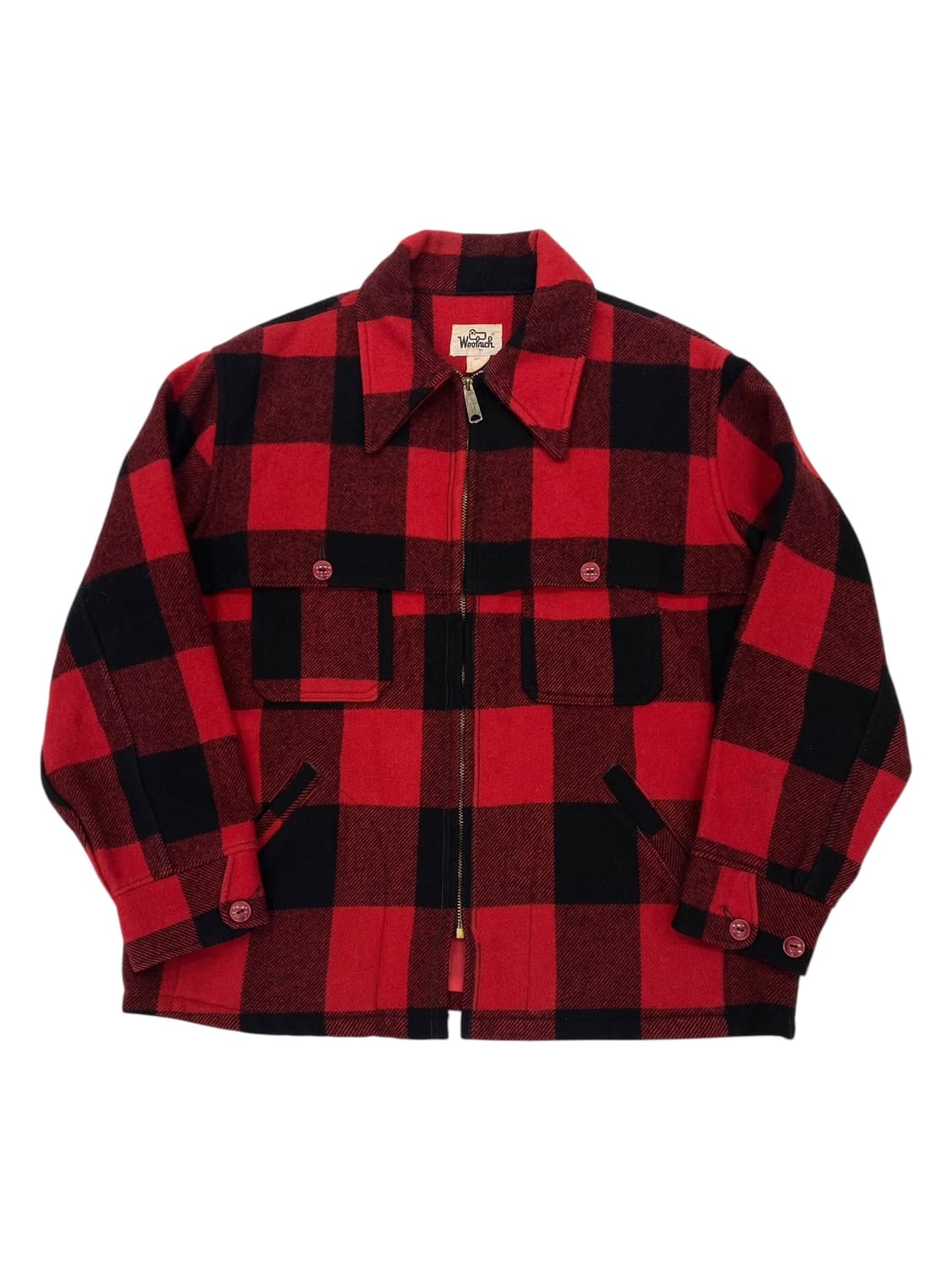 70's 울리치 버팔로 체크 크루저 자켓 상품이미지1