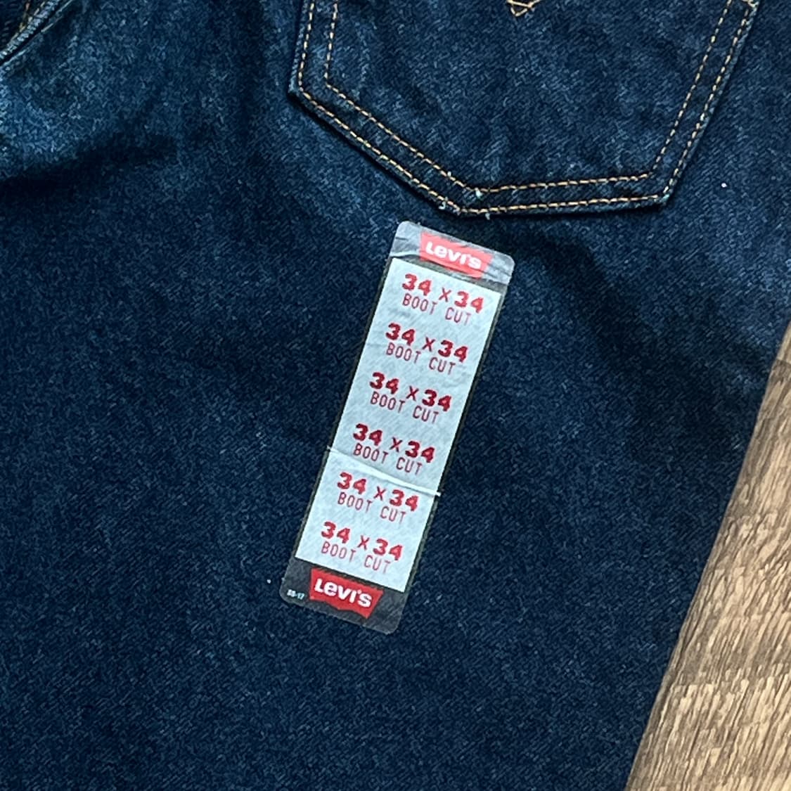 90s USA 리바이스517 데드스탁 [33/표기34] 상품이미지7